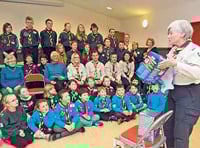 Birthday celebrations for local Scout Leader
