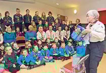 Birthday celebrations for local Scout Leader