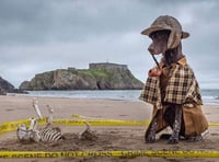 Model dog Bracken unleashes her latest 'Sherlock' inspired look