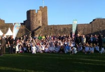 Cricket at the castle proves a big hit!
