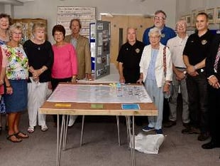 Saundersfoot history exhibition opened