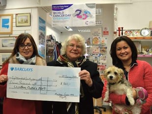 Boost for Cancer Research UK thanks to charitable Christmas cake maker