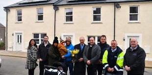 A first for ateb as keys to new house are handed over