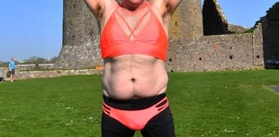 Brave councillor Paul goes over the top for charity!