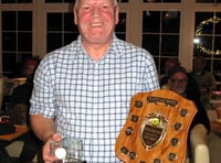 Mike triumphs at the Kilgetty Golf Society's annual awards