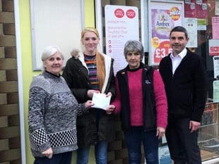Student Chloe off to India thanks to generosity of Whitland customers