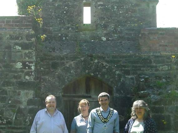 Whitland Abbey ruins given new lease of life by town council