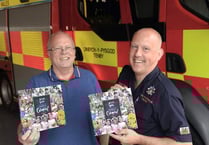 Firefighters hold special Tenby Carnival Centenary book sale