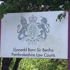 Man fined for criminal damage at Pembroke Dock