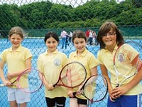 Young tennis stars are ace!