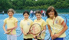 Young tennis stars are ace!