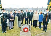 Service of remembrance for Captain Cumby