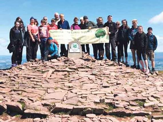 Walkers take on Three Peaks Challenge in aid of Cancer Support
