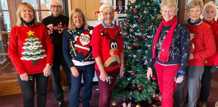 Tenby ladies section's Save the Children festive fundraiser
