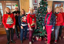 Tenby ladies section's Save the Children festive fundraiser