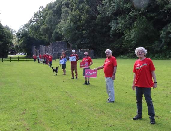 “Who stole the footpath?” - ask Stepaside campaign group