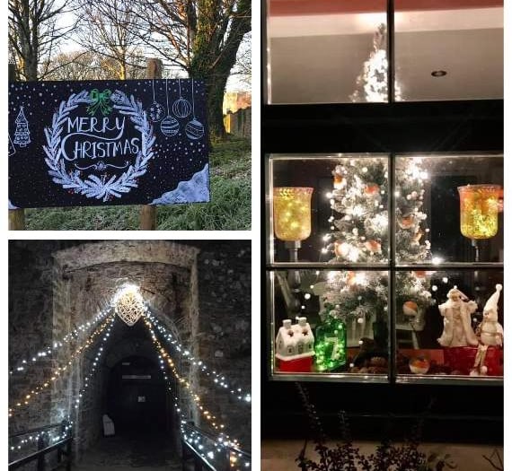 Follow the festive fun of the ‘Magical Manorbier Advent Calendar’