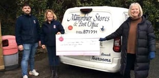 Cheque boost for Manorbier hall project
