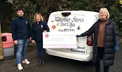 Cheque boost for Manorbier hall project