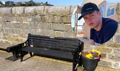 Touching tribute at Tenby harbour for Pembrokeshire youngster unveiled