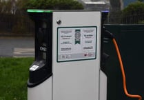Locations of electric vehicle charging points provided across Pembrokeshire’s car parks
