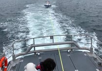 Two shouts in busy afternoon for Tenby’s lifeboat crew