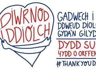Diolch on ‘Thank You Day'