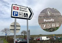 Issues concerning fly-tipping and vehicle abandonment highlighted at Penally station