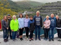 Tenby church bellringers 'zip up' for cancer charities