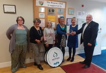 Saundersfoot Connect receive their Volunteering Award