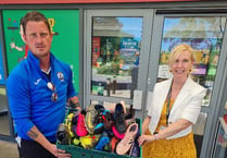 Football boot recycling and reuse project for Pembrokeshire
