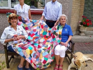 Pembrokeshire Guide Dogs say a huge thank you for patchwork pledge