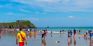 Tenby lifeboats tasked to paddleboarders in difficulty