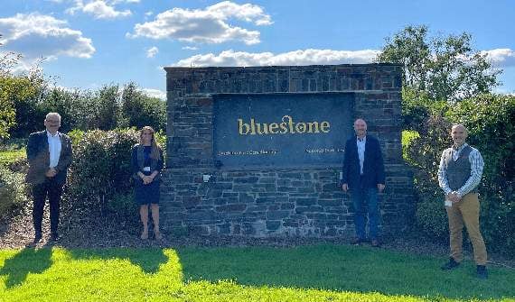 Plaid representatives discuss tourism opportunities with Bluestone Resort team