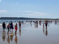 Missing child found safe and well on South Beach following emergency services search