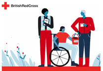 Turn Pembroke Dock red in support of British Red Cross Week