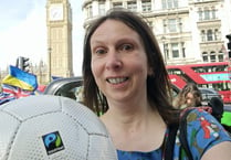 Fair Trade In Football Campaign at Westminster