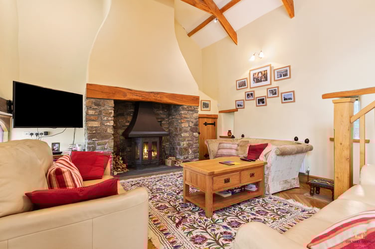 the old barn interior