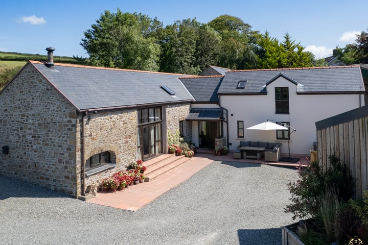 The Old Barn external close