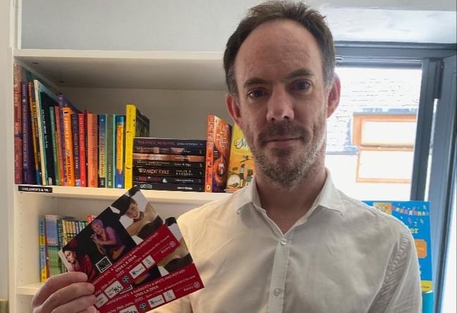 Daniel Sheen, Narberth Museum, with tickets to Viva la Diva
