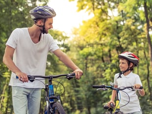 Hop on a bike and boost your mood