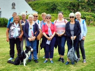 Trefoil Guild takes a trip to Caldey Island