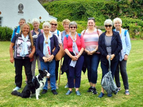 Trefoil Guild takes a trip to Caldey Island