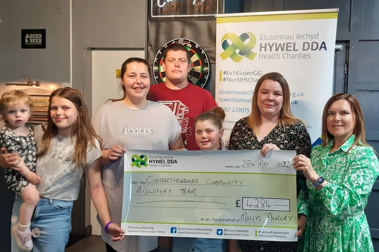 Donation to Glangwili Hospital