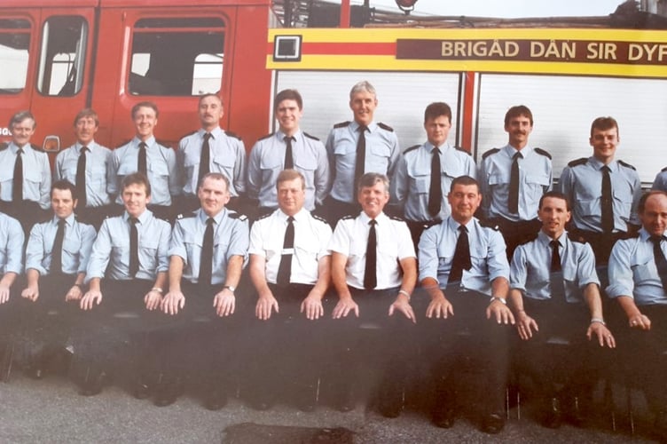 Tenby fire crew
