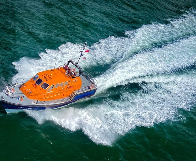Tenby lifeboat crew assist in search for missing person