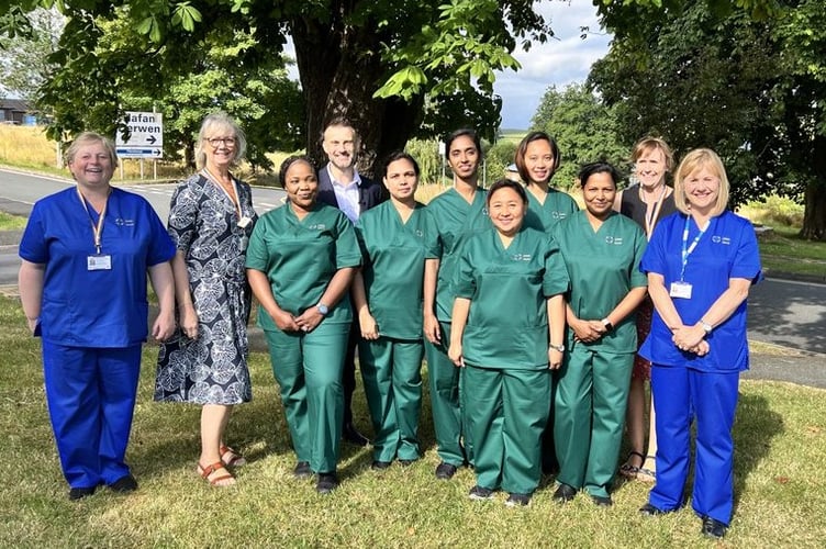 Hywel Dda nurse recruits