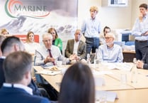 Welsh marine bosses meet First Minister at Pembroke Dock headquarters