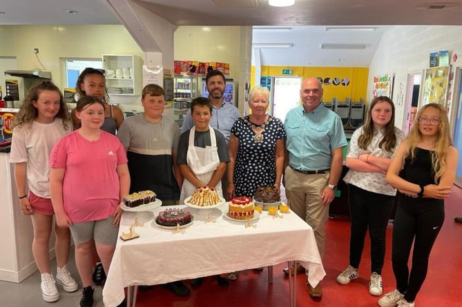 Stephen Crabb MP at the Great Council Bake-off 