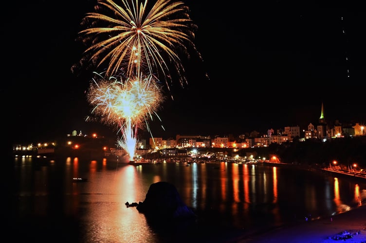 Tenby fireworks